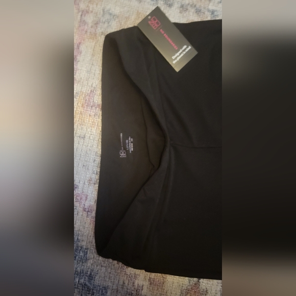 No Boundaries Elegant Black Flared Leggings Size L - Picture 2 of 2
